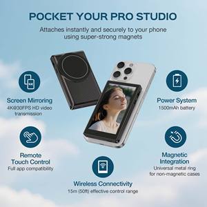 อะแดปเตอร์บลูทูธไร้สาย Amazear สำหรับ DJI Osmo Pocket 3 และ PS5 รองรับการส่งสัญญาณภาพ HD สำหรับกล้องเซลฟี่และจอมอนิเตอร์ - Product Image 5