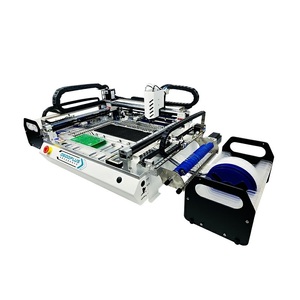 Ly d600plus 69 <span class=keywords><strong>bit</strong></span> SMT chọn và đặt máy với máy tính để bàn HDMI tự động nhìn đầy đủ chip mounter 6 đầu cho dây chuyền lắp ráp - Product Image 2