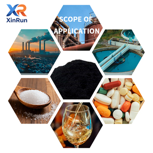 פחם פעיל מאבקת קוקוס בדרגת מזון, טוהר 99%, קצב הסרת צבע 99%, מחיר מפעל - Product Image 6