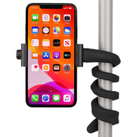 Ucuz açık tembel esnek cep koşu bandı için telefon tutucu standı, egzersiz bisikleti, arabası, alışveriş sepeti, yatak, araba, mutfak, masa