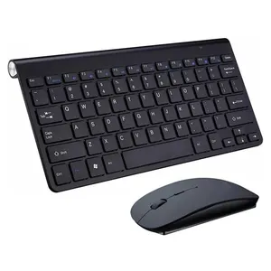 2022 cheapest hot selling ultra-thin 2.4G wireless game keyboard and mouse combo 24gh for mac iPad Android computers