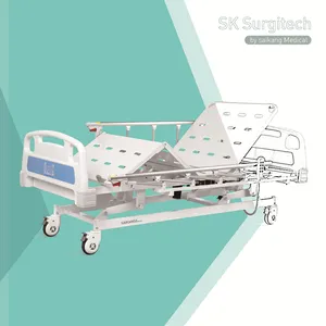 A6k SAIKANG фабрика 3 Функция регулируемый пациента ICU кровать из нержавеющей стали Электрическое Медицинское использование больничных коек цена