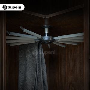 Supnei – accessoires de garde-robe de nouveau Design monté sur le dessus, cintre en métal rotatif à 360 degrés, porte-pantalon - Product Image 1