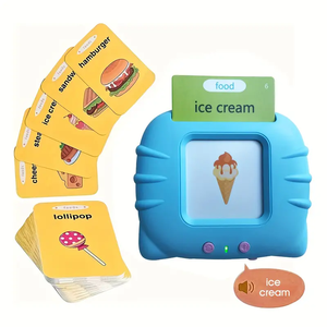 Tarjetas de Memoria Interactivas en Inglés para Niños Pequeños de 2 a 4 Años, Juguetes de Aprendizaje Montessori, Tarjetas de Aprendizaje Interactivas con Voz - Product Image 2