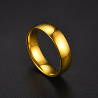 Bagues de fiançailles MECYLIFE pour couple, en acier inoxydable plaqué or 18 carats, avec zirconiums cubiques, bague de mariage tendance pour FEMMES