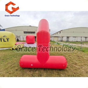 Arche de ligne d'arrivée de début de bouée <span class=keywords><strong>gonflable</strong></span> de publicité, arc de course de natation flottant de parc aquatique <span class=keywords><strong>gonflable</strong></span> - Product Image 4