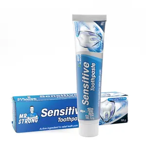 Private Label Teeth Repair Sensitive Toothpaste Adult Anti Allergy Whitening Toothpaste