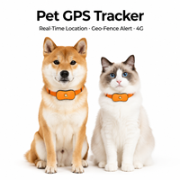 Localizador GPS para Mascotas, Totalmente Automático, para Perros y Gatos, Resistente al Agua IP67, Sistema de Rastreo Antipérdida, Compatible con PC, iOS y Android, OEM ODM