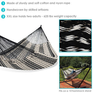 Supporto per Amaca di Alta Qualità, Portatile, per Patio, Amaca in Corda e Rete Macramè per Esterni - Product Image 4