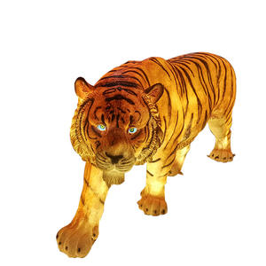 Christmas LED Holiday Polar Bear Lion Snow Leopard Decoration Outdoor Fiberglass <strong>Tiger</strong> 3D Sculpture Acrylic Animal <strong>Motif</strong> Lights - Product Image 2