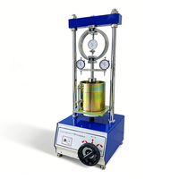 Machine d'essai CBR manuelle 30/50kN ASTM D1883 BS 1377 EN 13286 pour essais de sol, vitesse de charge fixe 1,0 mm/min, accessoires extensibles