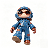 Figurine articulée personnalisée OEM, personnage de dessin animé, poupée avec emballage personnalisé, usine d'origine chinoise, service personnalisé
