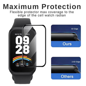 Protector de Pantalla de Vidrio Templado Curvo 3D PMMA Suave Aibangjia para Reloj Inteligente <span class=keywords><strong>Redmi</strong></span> Band 3 - Product Image 6