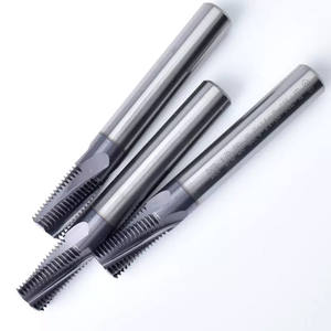 Fresa de rosca de acero de tungsteno de dientes completos de tubo recto G/RP BSP(G) Fresa de rosca de tubo cilíndrico OEM - Product Image 2