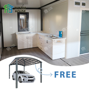 Trực Tiếp Nhà Máy Bán 10ft 20ft 30ft 40ft 2/3/4 Phòng Ngủ Đúc Sẵn Di Động Di Động Nhỏ Nhà Thép Có Thể Rộng Container Nhà - Product Image 2