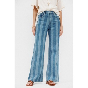 Pantalones Vaqueros Personalizados, Pantalones Anchos para Mujer, Pantalones Casuales para Damas, Pantalones de Una Pieza - Product Image 1