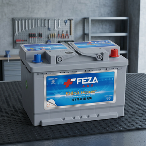 Batería automotriz de 12V 72 Ah sin mantenimiento, de alto rendimiento, larga duración, tecnología de calcio, proveedor OEM. - Product Image 2