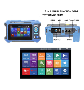 เครื่องทดสอบไฟเบอร์ออปติก OTDR 9-in-1 ระยะ 50 กม. พร้อมความยาวคลื่น 800-1600 นาโนเมตร หัวต่อ SC/LC/FC/ST/MPO แบตเตอรี่ลิเธียม รับประกัน 5 ปี - Product Image 3