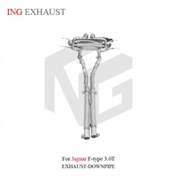 Échappement Valvetronic en acier inoxydable ING pour Jaguar F-type 3.0T |   Pièces de tuning pour voitures de sport à montage direct à haut débit, vente en gros