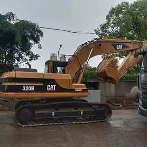 Excavatrice multifonctionnelle d'occasion 320B de 20 tonnes, entretien facile, avec moteur PLC, boîte de vitesses et pompe, prête à être expédiée - Product Image 2