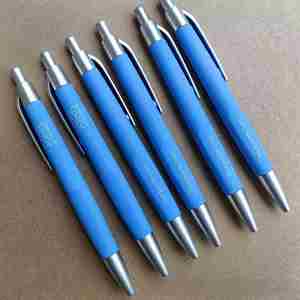 Bolígrafos de Plástico Recubiertos de Goma, Económicos, para Hotel, Promocionales, Regalo, Personalizados con Marca - Product Image 3