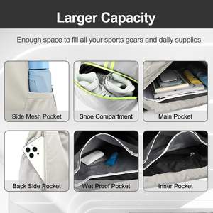 Free Sample <b>20L</b> Polyester Dry <b>Bag</b> Backpack Large Capacity Waterproof Fashion Outdoor <b>Bag</b> Climbing Swimming Polyester - Product Image 3