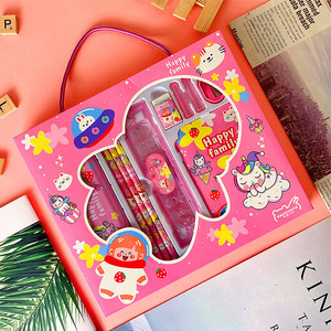 Vente en gros Promotion Ensemble de papeterie fantaisie mignon personnalisé pour les é<span class=keywords><strong>l</strong></span>èves du primaire Cadeaux de rentrée des classes - Product Image 5
