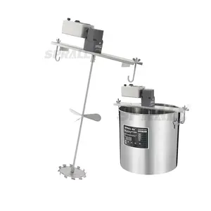SPRALL Portable Mixer IBC Agitator Industrial Tank Stirrer Electric Motor Blender Cosmetic Machine High Speed Disperser