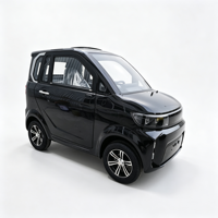 Voiture électrique miniature à 4 roues fermée, véhicule électrique à basse vitesse, petite voiture électrique pour adultes, pour les trajets quotidiens.