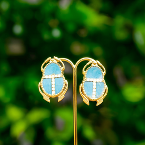 Boucles d'oreilles à clous tendance E450-E200-0185LS - Product Image 3