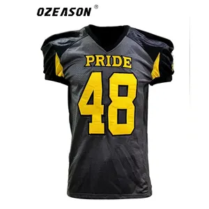 Goedkope Promotie Jeugd Amerikaanse Voetbal Uniformen Custom Omkeerbare Vintage American Football Jersey