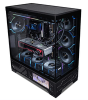 PCTEKCO PC7 Ordinateur de bureau de jeu haut de gamme OEM avec processeur AMD R7 9700X personnalisé, carte graphique RTX 5070Ti 16 Go, SSD 2 To