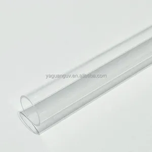 Factory price Quartz Tubes Domed at One End or Both End Open Quartz Glass Protect UV Lamp