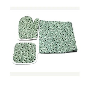 Piscine matelassé en 100% coton écologique, lavable, résistante à la chaleur, pour la cuisine et la cuisson, offre spéciale - Product Image 3