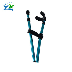Muleta de codo plegable telescópica portátil para senderismo y caminatas al aire libre, ayuda para personas mayores y adultos con discapacidad - Product Image 2