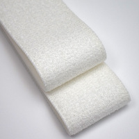 Cintura Jacquard de poliéster de nailon blanco puro de alta calidad para pantalones Boxer Elastic Designer