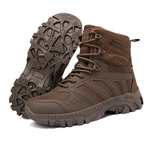 Botas de Senderismo DF AS33-11 Personalizadas en Color Café, Caqui y Negro, Botas Tácticas - Product Image 4