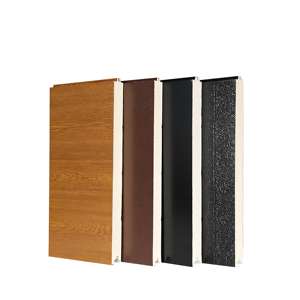 Panneaux <span class=keywords><strong>de</strong></span> <span class=keywords><strong>porte</strong></span> <span class=keywords><strong>de</strong></span> <span class=keywords><strong>garage</strong></span> isolés en aluminium, design moderne, fabriqués en Chine, <span class=keywords><strong>RAL</strong></span> <span class=keywords><strong>7016</strong></span>, panneau sandwich, caractéristique imperméable - Product Image 2