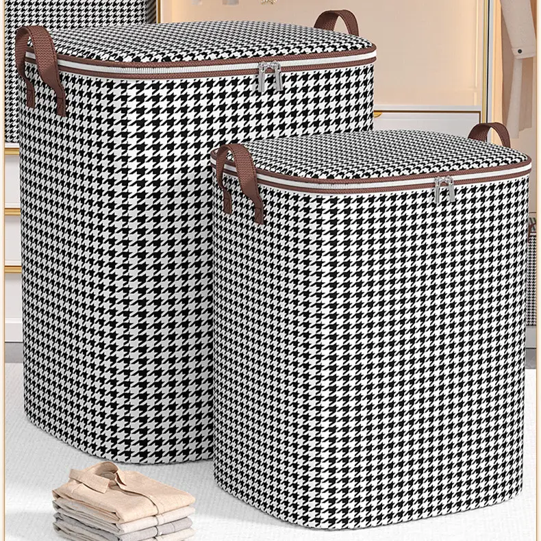80L 110L 140L 180L Foldable Moving Boxes Clothes Blanket Quilt Storage Bag with Handles