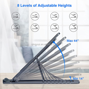 <span class=keywords><strong>Support</strong></span> <span class=keywords><strong>portable</strong></span> réglable en aluminium pour ordinateur <span class=keywords><strong>portable</strong></span> avec <span class=keywords><strong>support</strong></span> de refroidissement <span class=keywords><strong>ventilé</strong></span> flexible pour utilisation sur bureau - Product Image 5