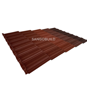 山东<span class=keywords><strong>Nairobi</strong></span>石材涂层Alu锌屋面板易清洁伪装屋面瓦 - Product Image 2