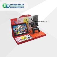 Support de contrôleur de jeu de comptoir personnalisé support d'affichage de manette de jeu en acrylique présentoir intelligent et écran lcd