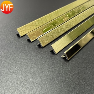 M96 Hot Bán T Chải Trang Trí Thép Không Gỉ Kim Loại Gạch <span class=keywords><strong>Trim</strong></span> Đồng Góc <span class=keywords><strong>Trim</strong></span> Đồng Dải Chuyển tiếp - Product Image 4