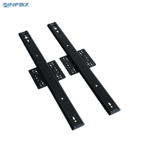 Quincaillerie de porte de poche pour armoire de porte encastrée <span class=keywords><strong>Kit</strong></span> de système de glissière de porte de poche pour chambre appartement salle de bain extérieur - Product Image 6