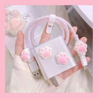 Protection de chargeur / Housse de chargeur pour XIAOMI 67W, housse de chargeur mignonne de dessin animé compatible avec XIAOMI 67W MDY-12-EF