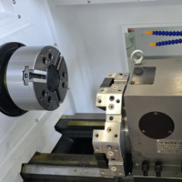 Torno CNC Horizontal de Alta Precisión CK6163 para Piezas de Eje y Disco