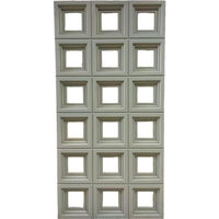 Panel Dinding Batu PU 3D Motif Jamur, Papan Dinding Berongga Warna Kustomisasi Poliuretan