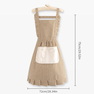Tablier <span class=keywords><strong>de</strong></span> <span class=keywords><strong>cuisine</strong></span> pour <span class=keywords><strong>femme</strong></span> en gros, tablier charmant pour <span class=keywords><strong>femme</strong></span>, <span class=keywords><strong>tabliers</strong></span> personnalisés à motifs pour la <span class=keywords><strong>cuisine</strong></span> - Product Image 2
