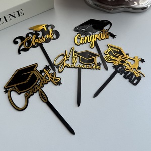 Honey And Sweetness Graduation <b>Cake</b> Topper Acrylic 2026 Class Of Congrats <b>Decorations</b> For Graduation Party <b>Supplies</b> - Product Image 4