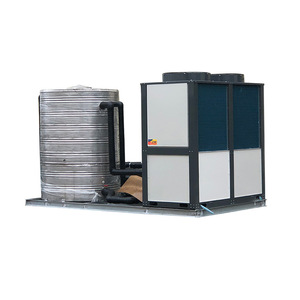 Pompe à chaleur air-eau 380V R-410A en acier inoxydable pour chauffage et refroidissement des étangs d'aquaculture et d'élevage de crevettes - Product Image 2